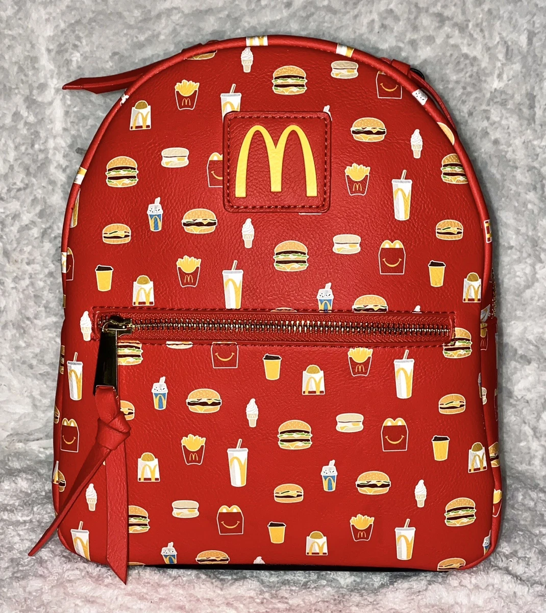 MCDONALD S BOXLUNCH MAD ENGINE MEALTIME FAVORITES ALLOVER PRINT