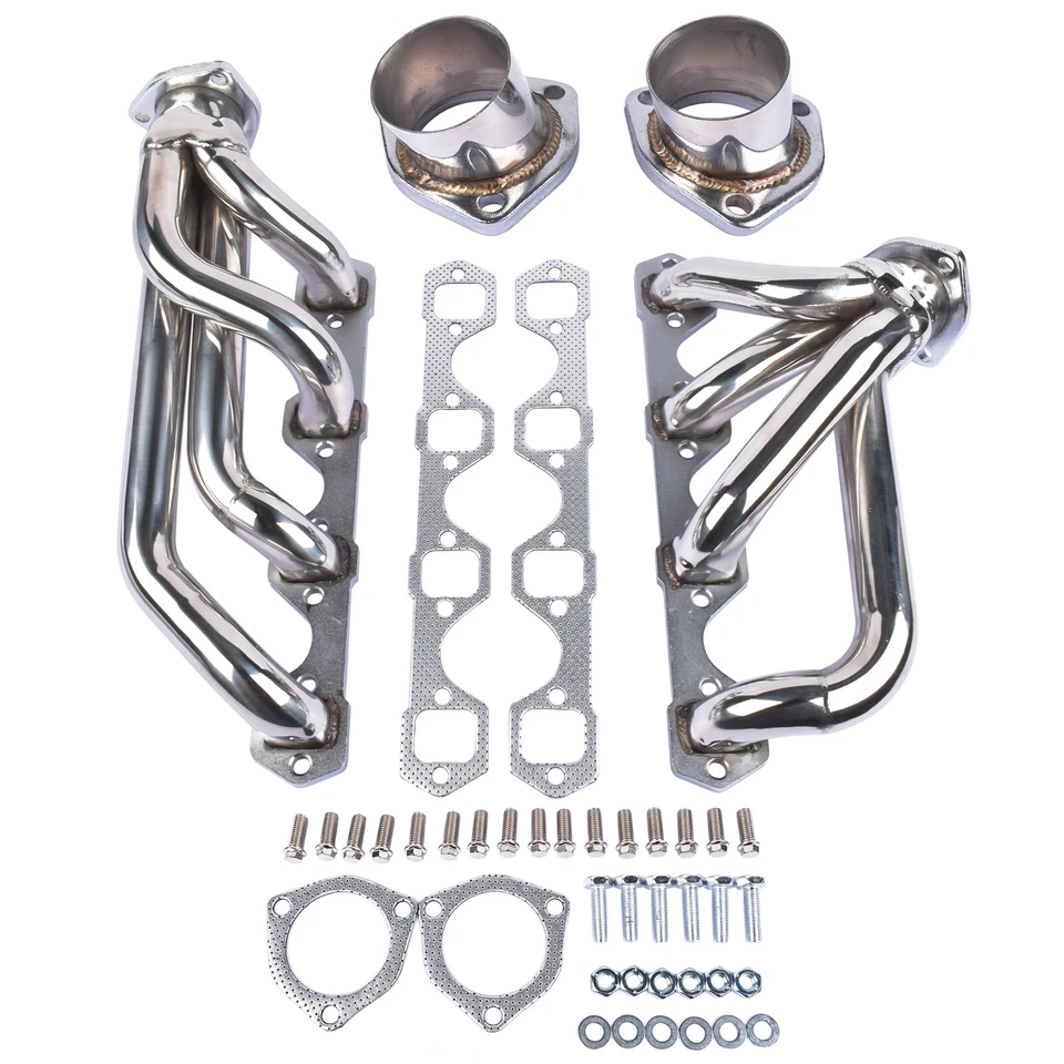 Stainless Steel Shorty Header for Ford 260 289 302 Mustang 302CU 5.0L 1964-1977 Foto 3 de 4