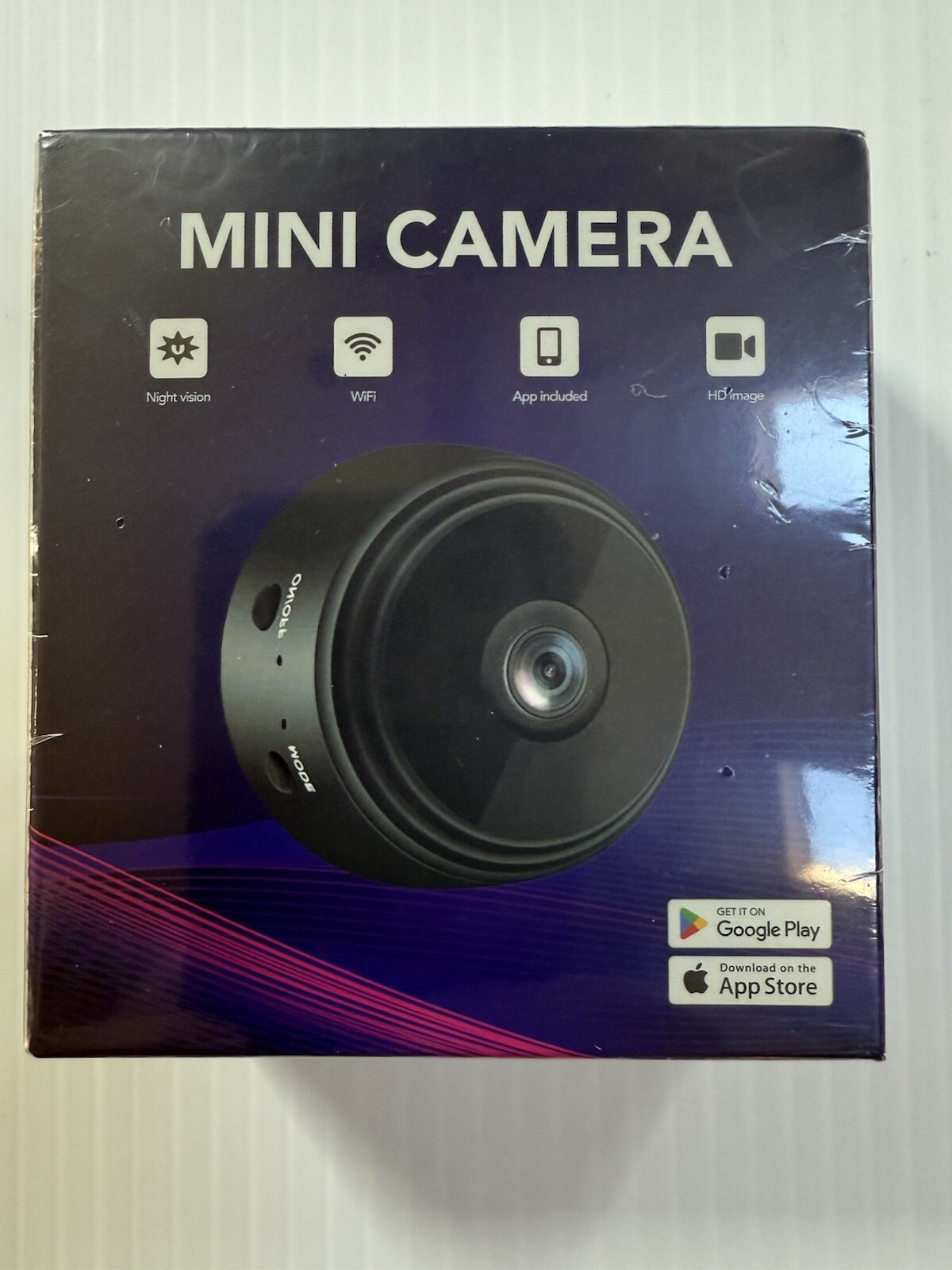 Security Camera Mini Smart Cam Wireless Sealed New In  Box-image