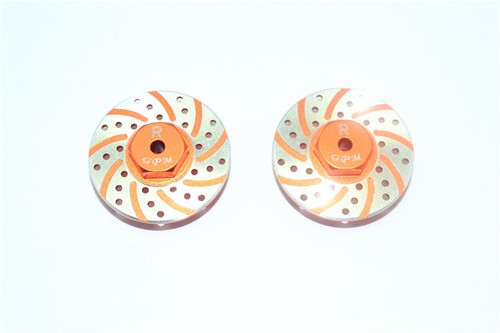 GPM Aluminum Rear Brake Disk With Silver Lining For AXIAL 1/18 Yeti Jr Score - Picture 15 of 16