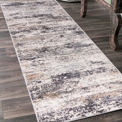 MAZOVIA Runner moderno runner cucina multicolore grigio astratto beige2 60 70 80 100 cm