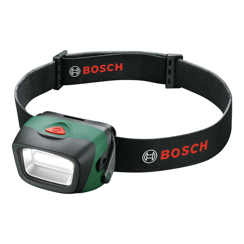 Bosch LED COB Camping Headlamp Head Torch Headlight Flashlight  190lm IPX 4