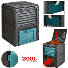 Eco Friendly 300L Garden Composter Bin Organic Waste Compost Converter