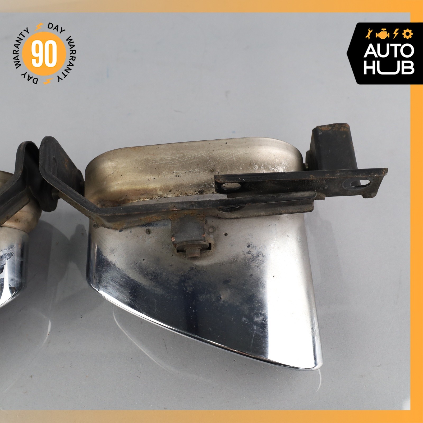 Bentley Continental Flying Spur Exhaust Muffler Tips Left & Right Set OEM