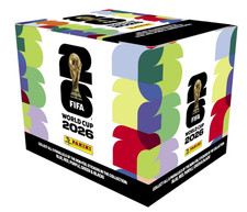 2026 Panini FIFA World Cup Sticker Collection Box, 50 Sticker Pack, Sealed, NEW