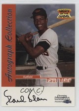 1999 Fleer Sports Illustrated Greats of the Game Auto Paul Blair Auto 4at