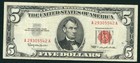 $5 1963 United States Note ** PAPER CURRENCY AUCTIONS — photo 2