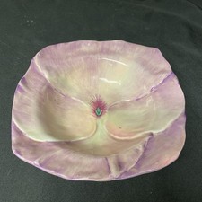 Royal Venton Ware Floretta bowl, hand-painted Floral pottery  - (1728)