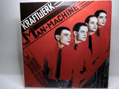Kraftwerk    The Man   Machine / 1ST PRESS UK E-ST 11728, 1978 12'' LP VG+/VG+