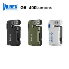 WUBEN G5 Rechargeable EDC Flashlight 400 Lumens Portable Pocket Flashlights