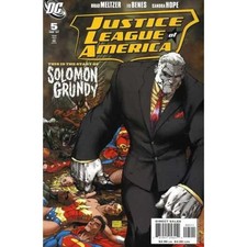 Justice League of America #5 - 2006 series DC comics NM minus [o@