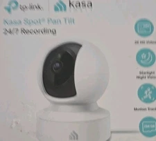 Tp-Link Kasa Smart Spot Pan Tilt KC410S Indoor/Outdoor Surveillance 24/7 Camera