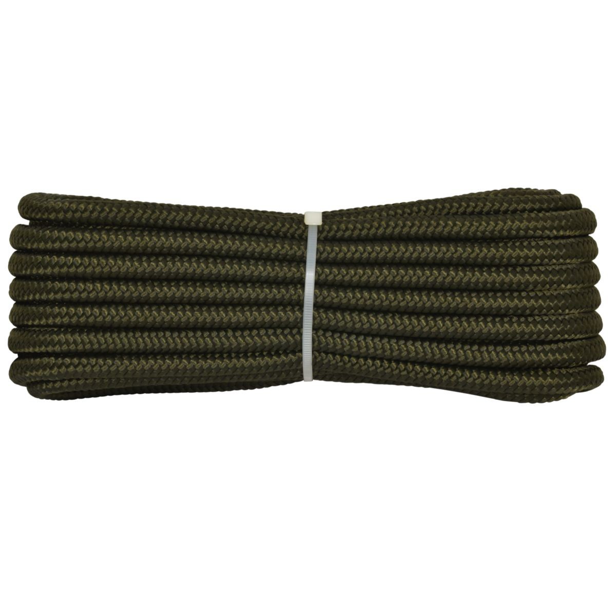 Matassa 30mt Treccia 6mm Verde Militare Alta Tenacità - Prezzo Outlet