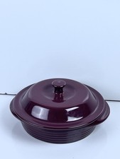 Pampered Chef Mini Oval Baker 2092 1 Qt Cranb...
