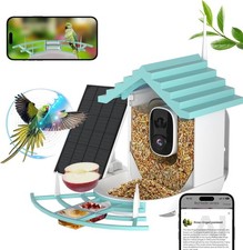Smart Bird Feeder with Camera Bird House with Solar Powered AI Identify
