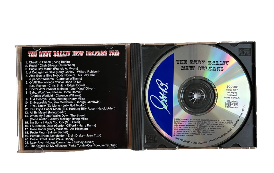 The Rudy Balliu New Orleans Trio | CD Album | Sehr gut - Bild 3 von 3