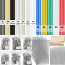 720pcs Plastic Welding Kit 106pcs Plastic Welding Rods 600pcs Plastic Welder Sta