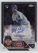2023 Topps Chrome Update Auto Miles Mastrobuoni #AC-MMA Auto 0v33