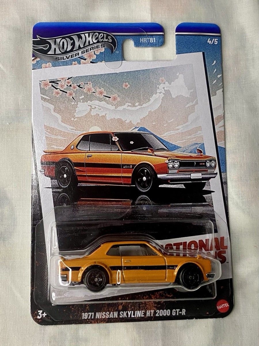 HOT WHEELS 2025 NATIONAL ICONS - 1971 NISSAN SKYLINE HT 2000 GT-R