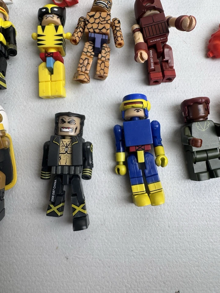 Marvel Minimates Figuras de 2003 Tamaño Gigante X-Men Caja Set Suelto y Raro Lote de 16 Foto 3 de 4