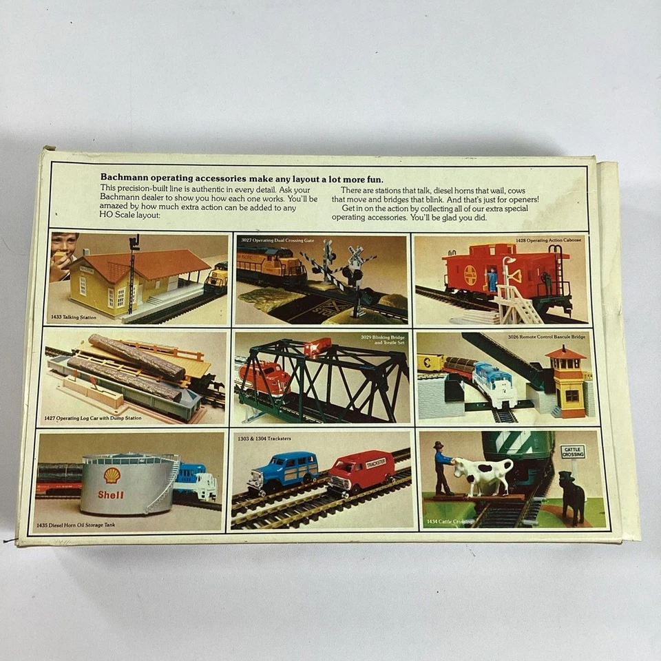 Bachmann Model Train Blinking Bridge HO Scale Untested 46-1221 - Image 4 of 4