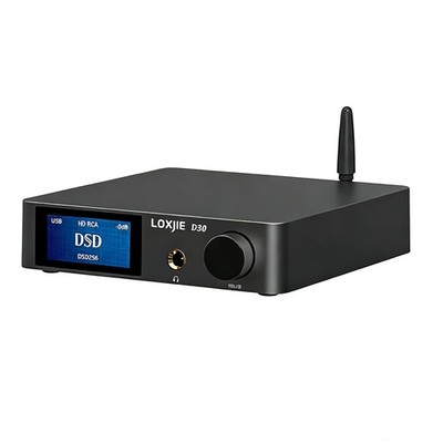 Loxjie D30 Audio Dac Amp Es9068As Chip Xmos Pcm 32Bit/768Khz Mqa Dsd512