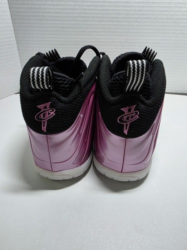 Nike Little Posite Foamposite Shoes Kids size 4.5y Polarized Pink DX1947-600 - Picture 4 of 9