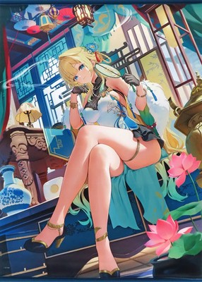 Vspo Ema Aizawa Birthday Memorial Tapestry B2 Virtual Youtuber Collectible