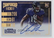 2016 Panini Contenders Championship Ticket /99 Chris Moore #374 Auto 0wg1