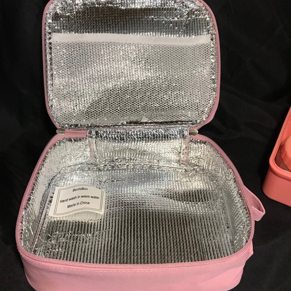 Bento Box Princess Themed Kids Insulated Leak-Proof Lunch Bag Set by Maison Huis