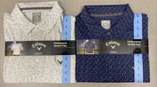 Callaway Men s Performance Stretch Polo Assorted Size Colors NWT