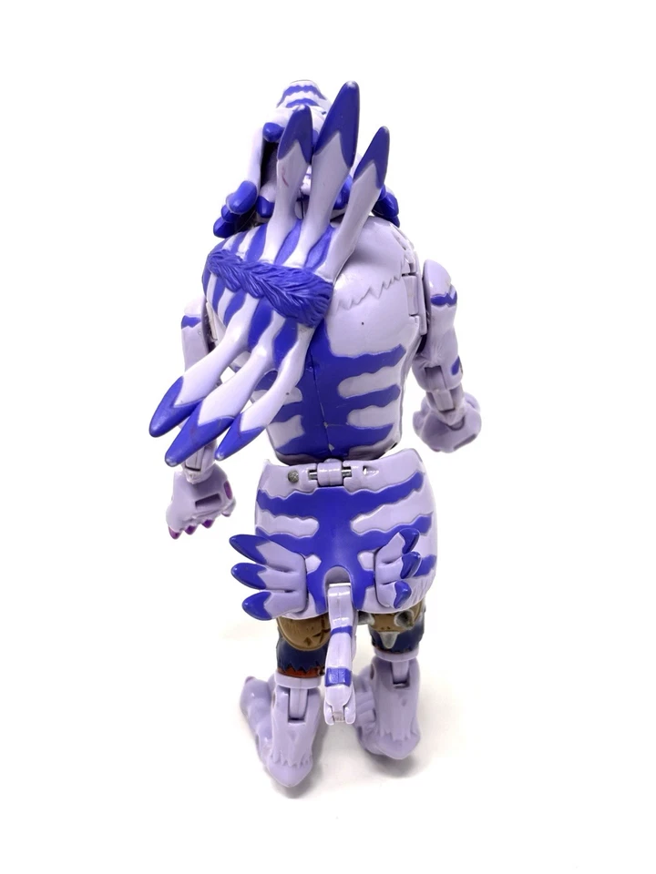 Винтажная фигурка Digimon Digivolving Garurumon to Weregarurumon ПОЛНАЯ все 4 руки - Изображение 2 из 4