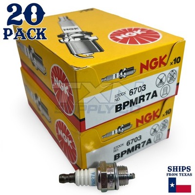 (20) NGK 6703 Spark Plug BPMR7A - 20 Spark Plugs