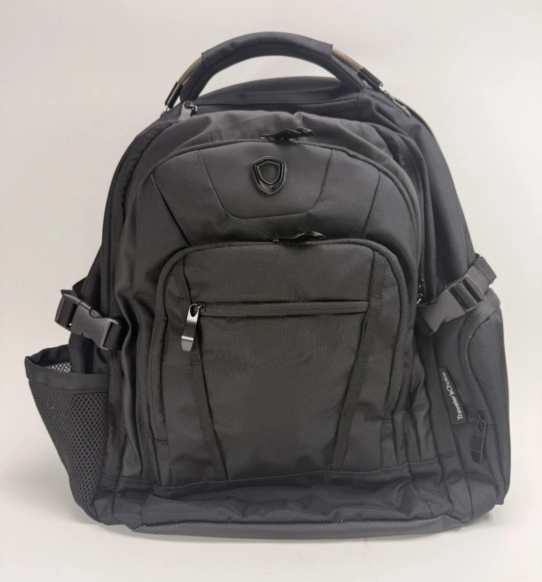 black leather backpack Backpack Rich Black Handcrafted Leather