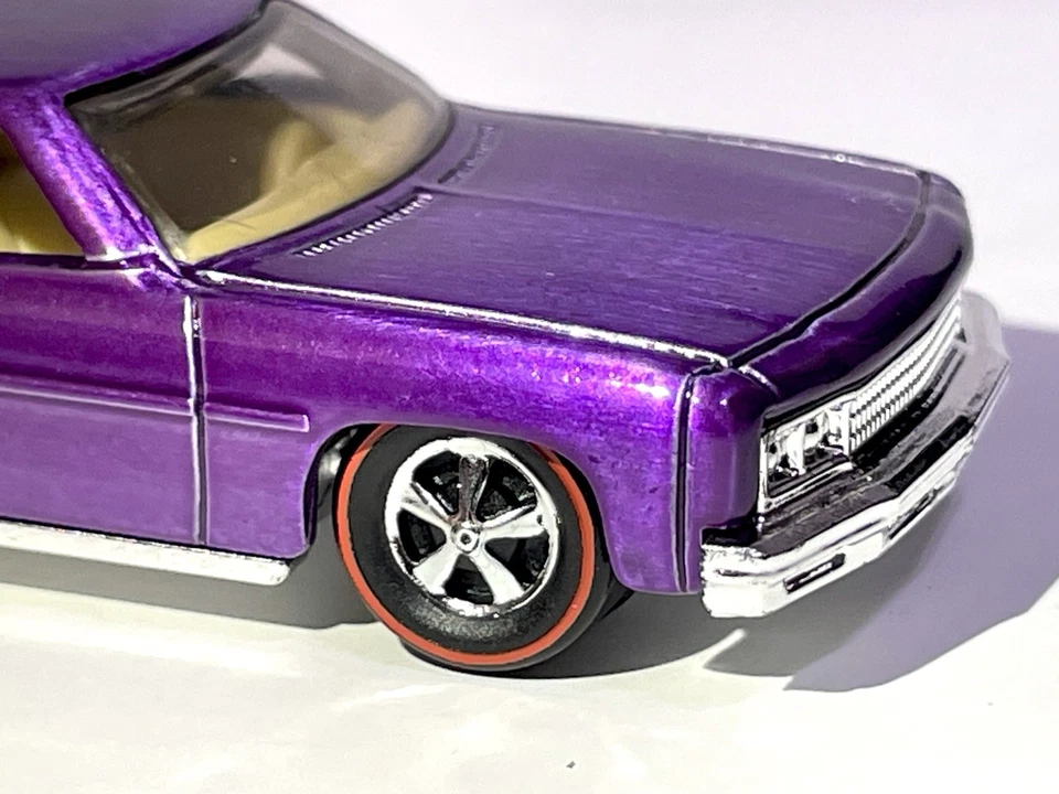 Brand new CUSTOM MADE REDLINE SPECTRAFLAME PURPLE 😈Matchbox '75 Chevy Caprice - Image 2 of 4