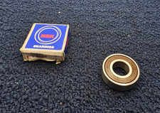  QTY 2 NSK 6203DDU Deep Groove Ball Bearing 17mm x 40mm x 12mm