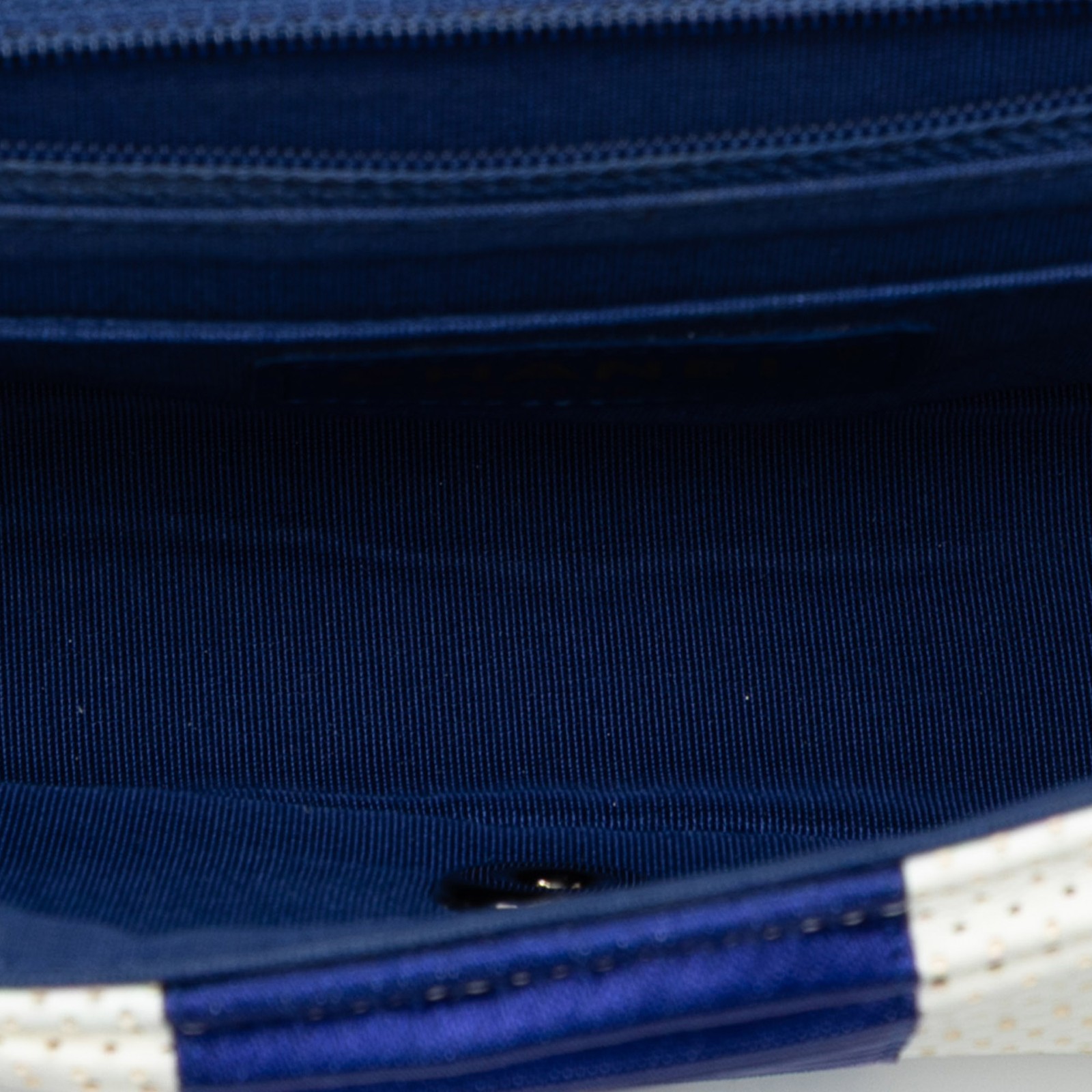 Authenticated Chanel New Mini Pleated Perforated … - image 4