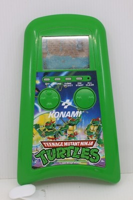 Teenage Mutant Ninja Turtles Handheld LCD Console Konami 1989 TESTED & WORKS