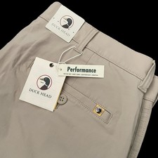 Duck Head Performance Chino Pants Harbor Stone 34x34 128
