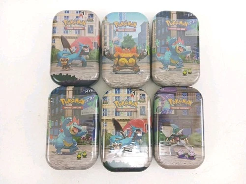 Pokemon TCG Lumiose City Mini Tin Lot of 6 Factory Sealed