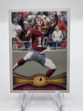 2012 Topps - Robert Griffin III #340 (RC) Washington Redskins Rookie Card. rookie card picture