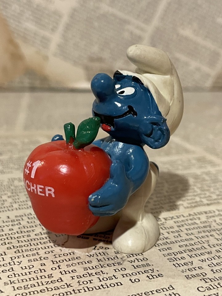 Smurf PVC Figure / 136 / Immediate Decision Vintage USA Rare / SMURF | eBay