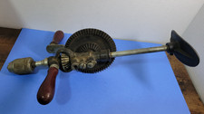 Vintage Breast Drill Manual Hand Crank Made in USA