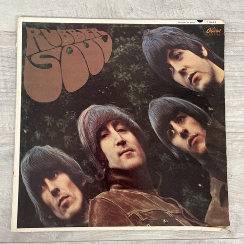 The Beatles Rubber Soul 1965 Vinyl LP Capitol ST-2442 #1059
