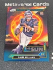 2024 Topps Cosmic Chrome Caleb Williams RC Rookie Planetary Pursuit The Sun