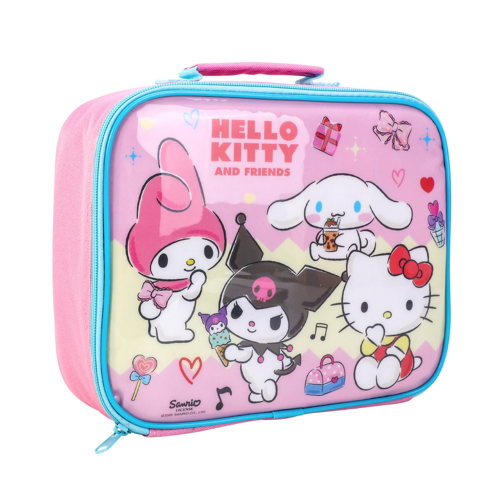 Hello Kitty Kids Childrens Insulated Lunch Box Bag for Boys and Girls, BPA Free