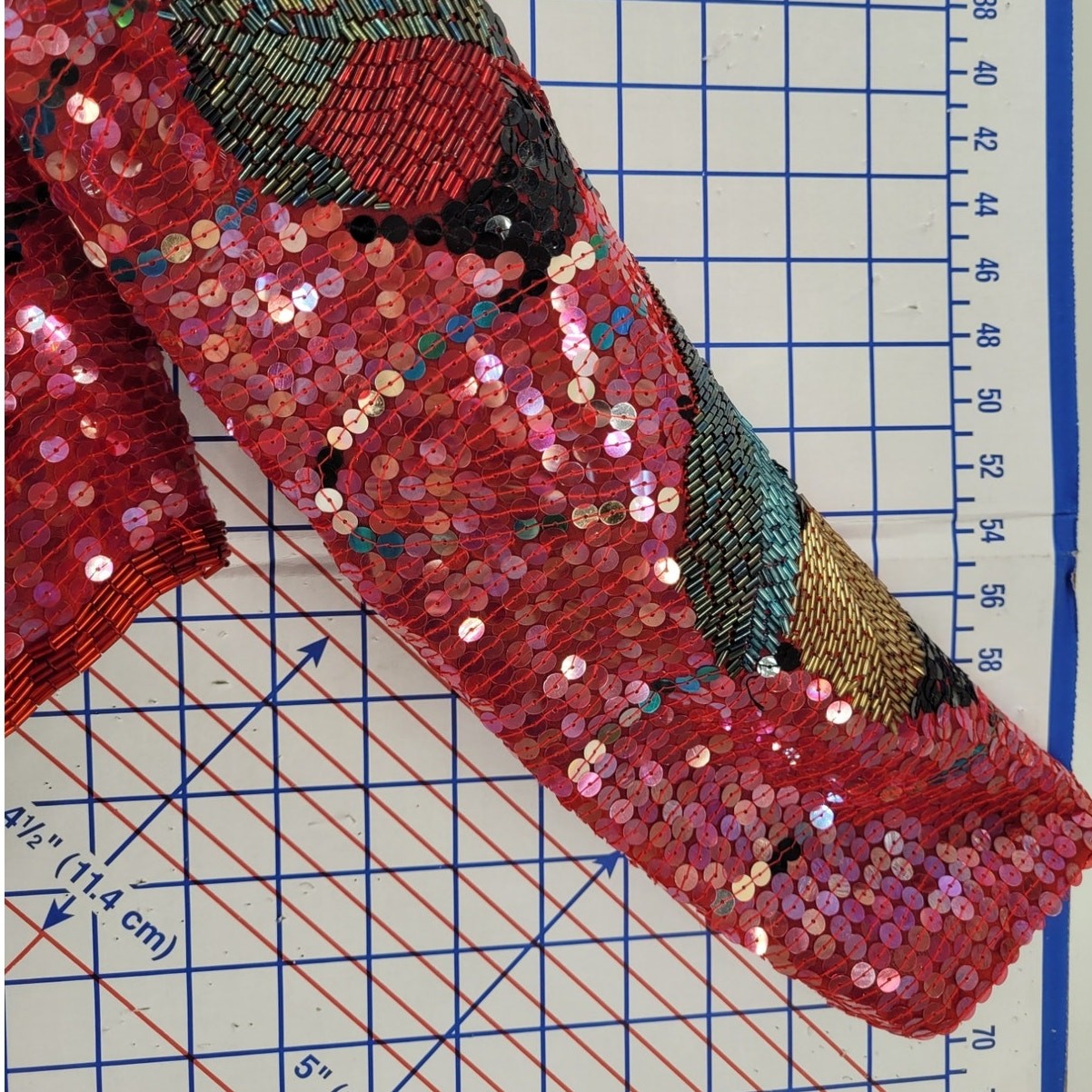 Jack Brian Beaded Blazer Statement  Sequin 90s Li… - image 17