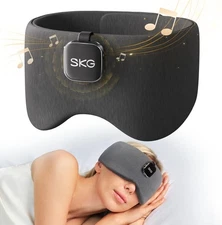 【SKG Official】 White Noise Machine Eye Mask for Office & Sleeping