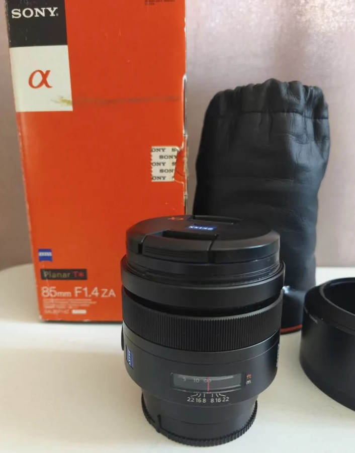 Obiettivo Sony Carl Zeiss Planar 85mm f/1.4 ZA ottime condizioni