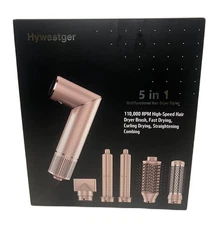 Hywestger HD-3226 Hair Dryer Brush - 5 in 1 Fast Drying Curling Volumizing